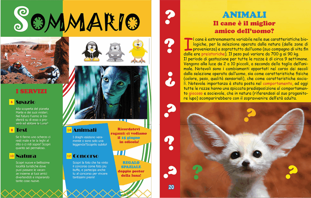 Rivista per bambini