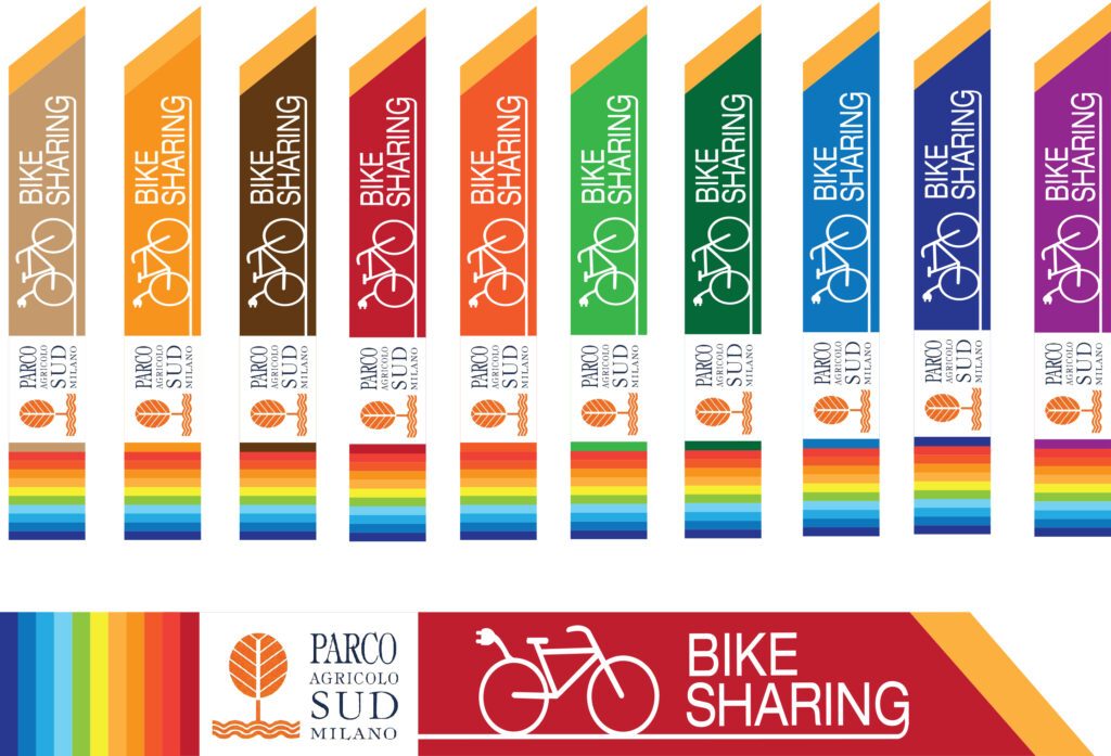 Cartellonistica Parco Sud Milano bike