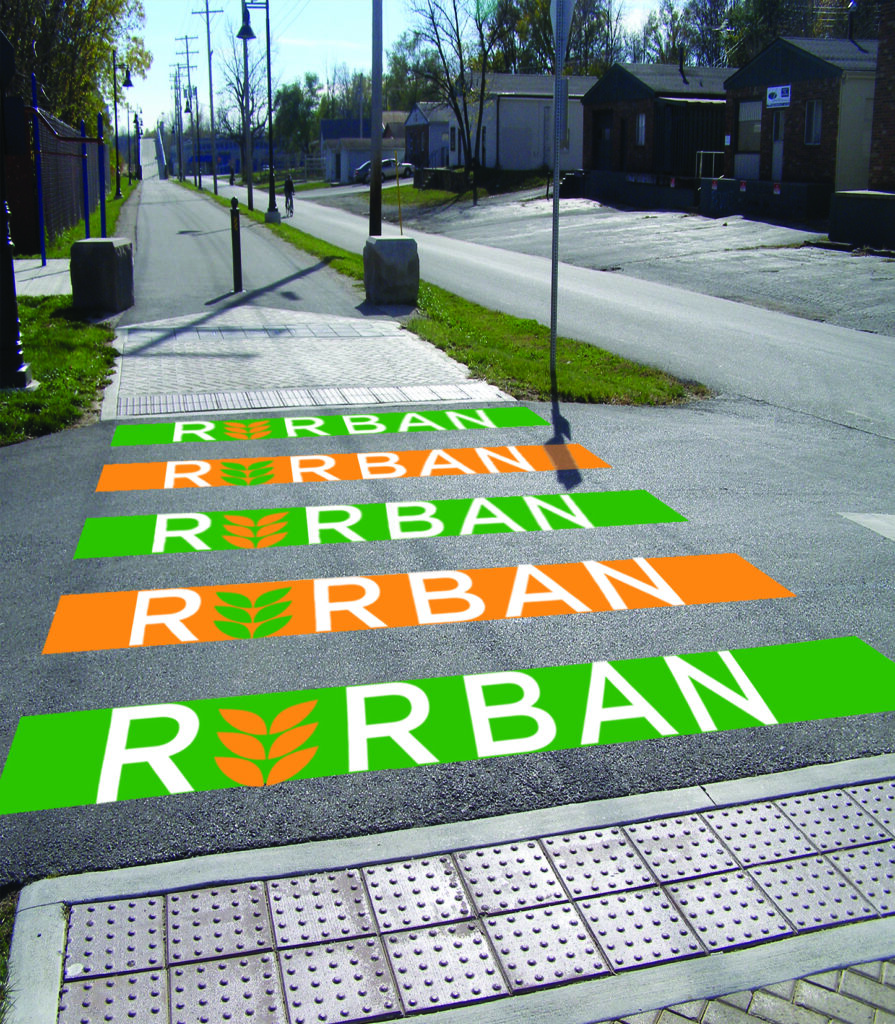 Striscie pedonali RURBAN
