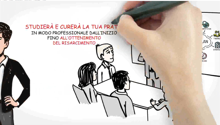Animazione infrotunistica lavoro