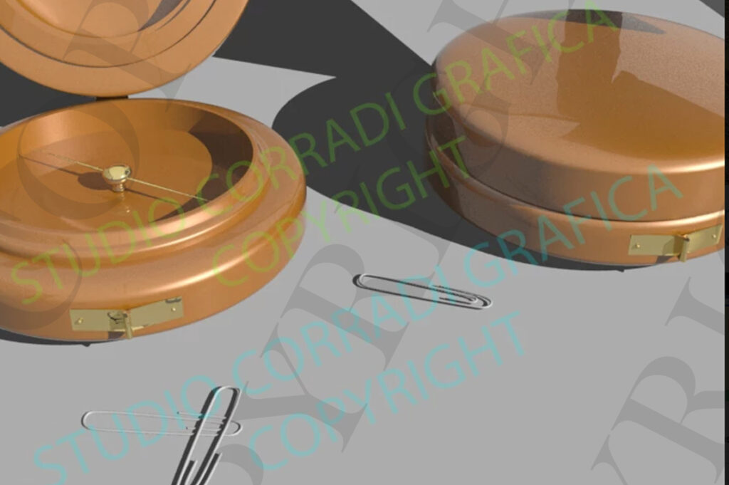 bussola 3D – Modellazione