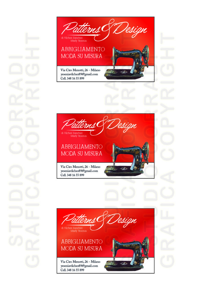 Biglietti da visita – Patterns & Design 7